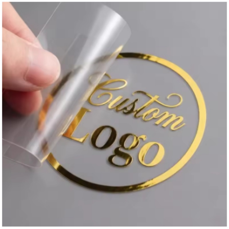 3D Printing Quote - Custom 3D Gold Transfer Sticker Silver