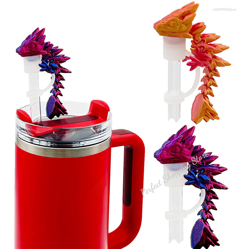 3D Printing Link - 3d Printed Mini Dragon Straw Cover