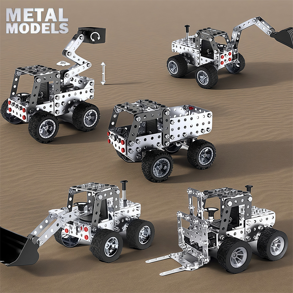 3D Printing Lego - 3D Metal Assembly Engineering Vehicle Toy