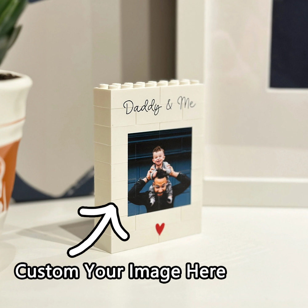 3D Printing Custom - Personalised Daddy & Me Building Block