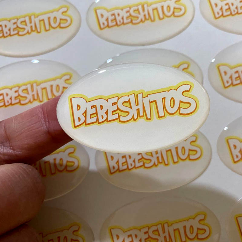 3D Printing Quote - Customized high quality label printing transparent