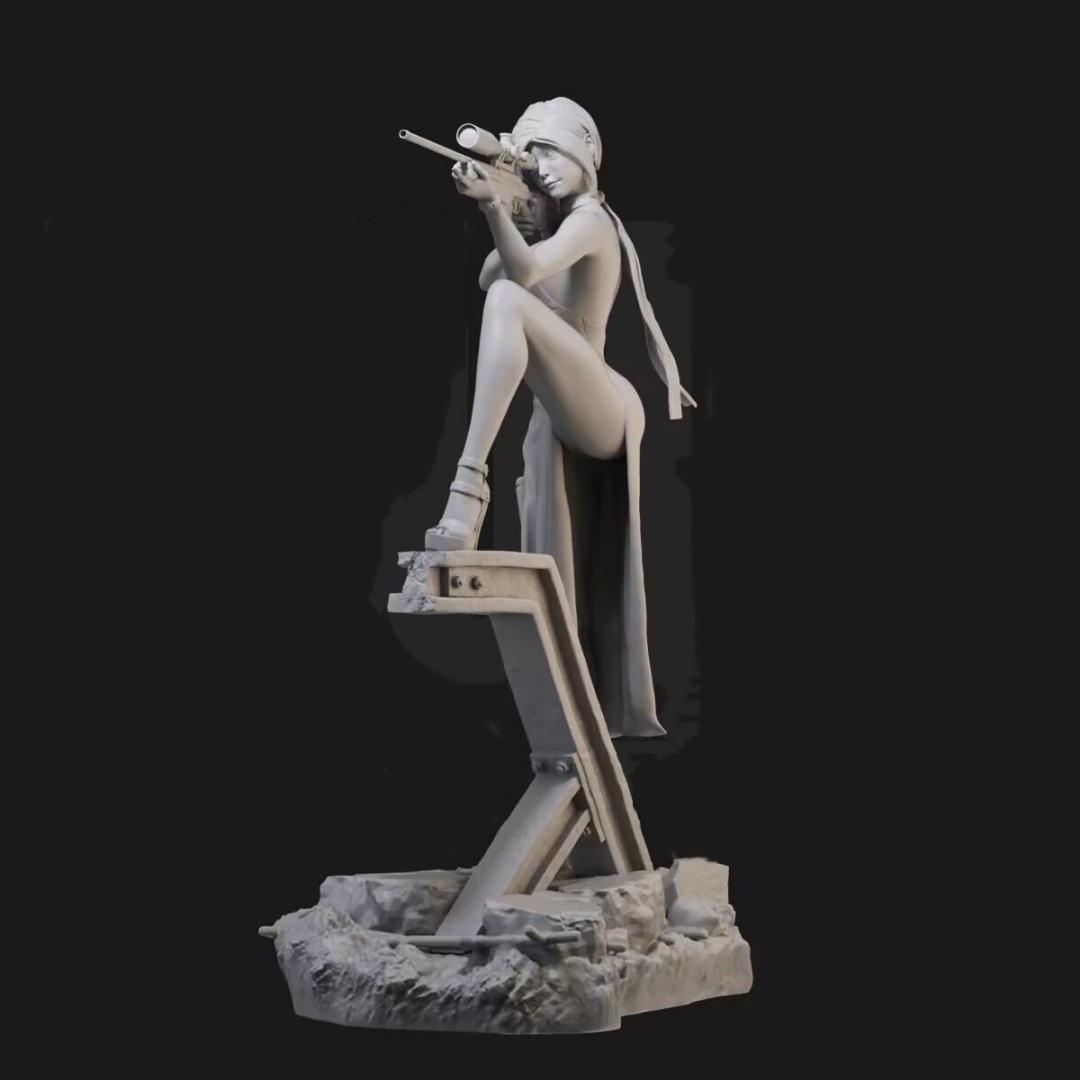 3D Printing Jobs - 1/24 Scale Resin Figure Assemble Model
