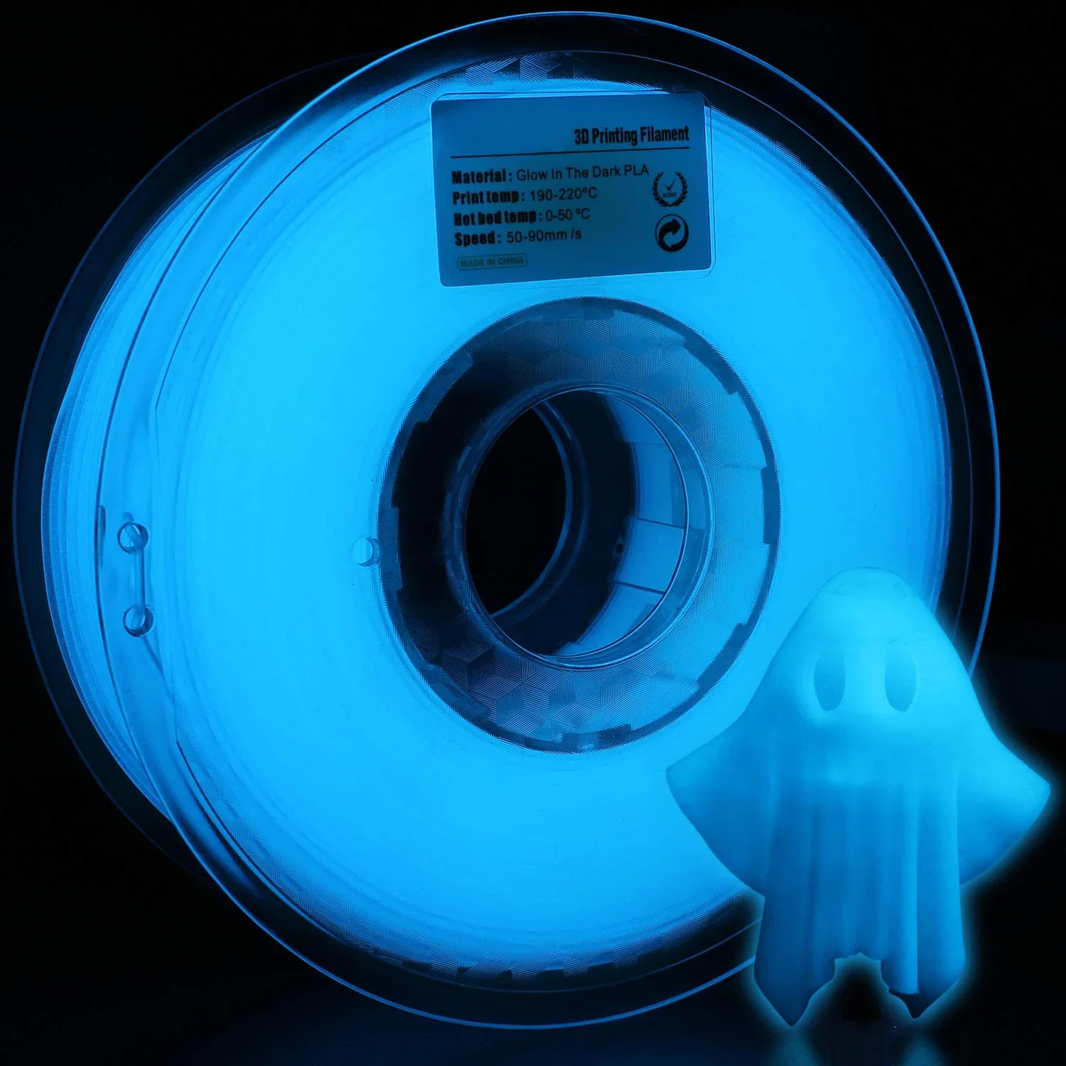 3D Printing Vinyl - PLA Glowing In The Dark 1.75mm