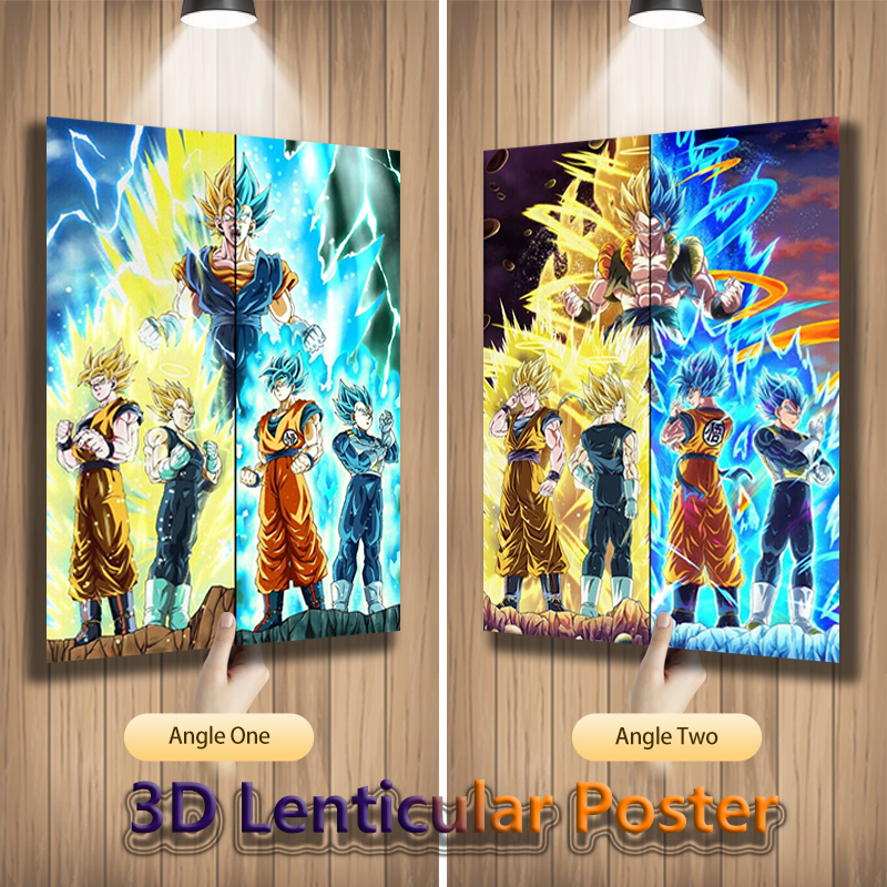 3D Printing Room - Anime Dragon Ball Goku Vegeta 3D
