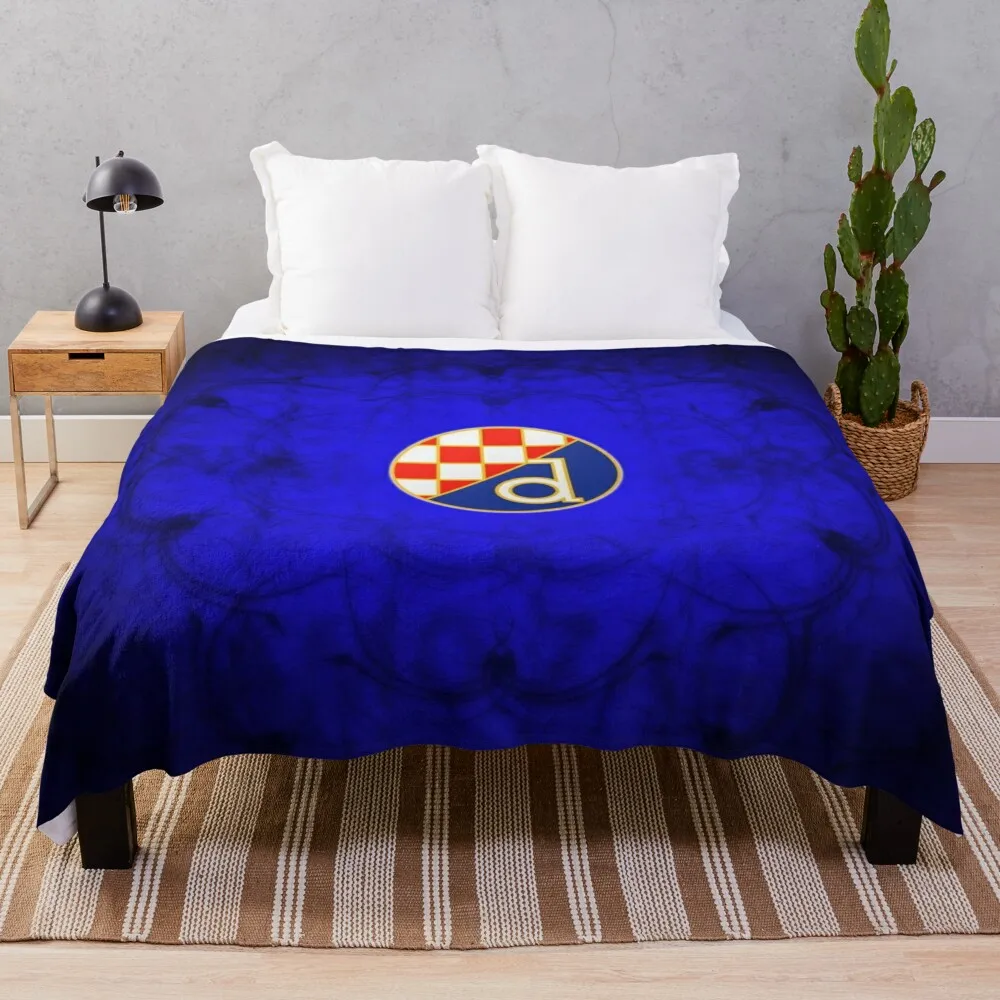 3D Printing Zagreb - GNK Dinamo Zagreb Throw Blanket Stylish