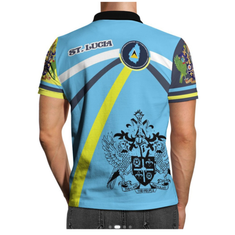 Saint Lucia Polo Shirt Customi - 3D Printing Link recensie en prijs
