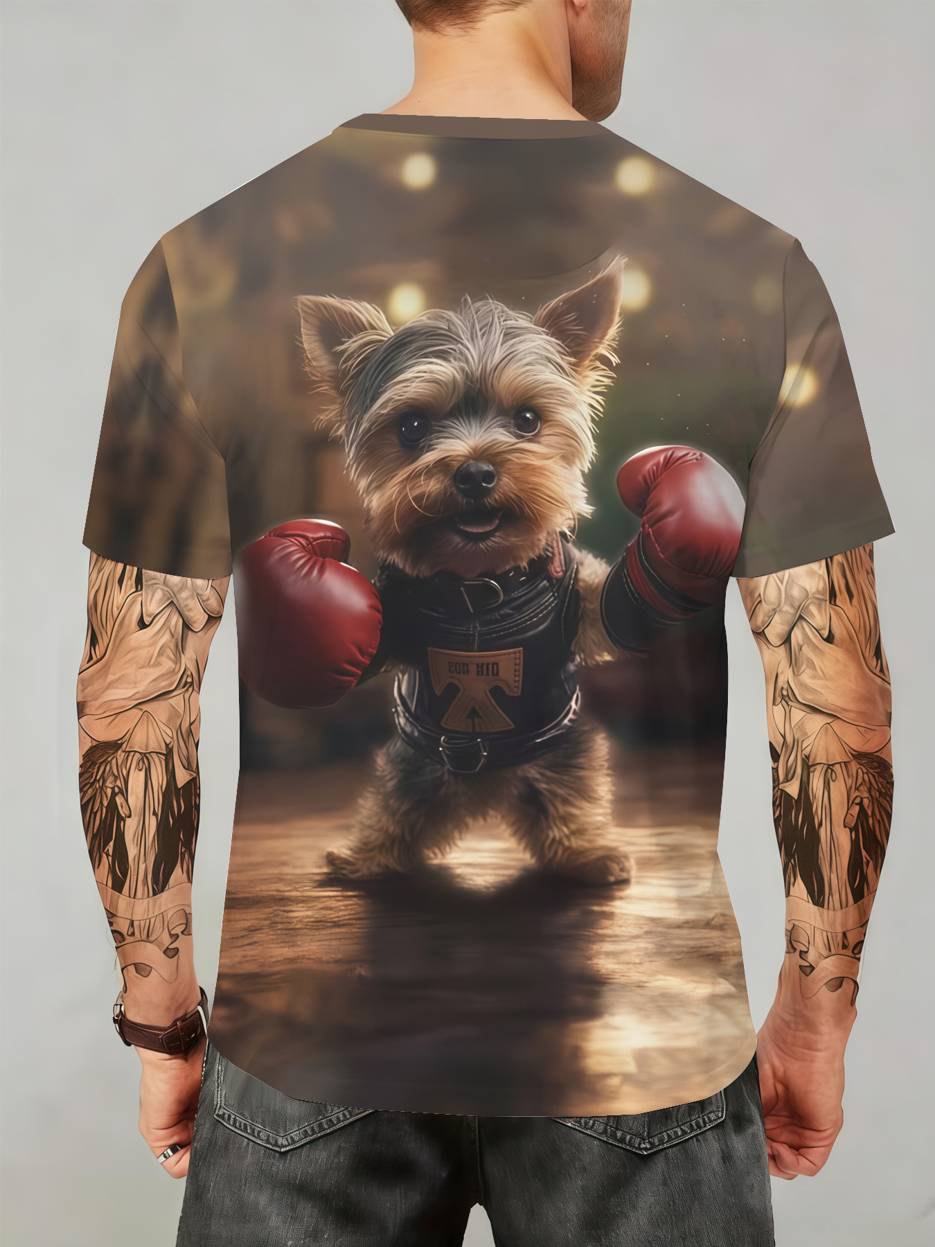 Summer New Men's O-neck T-shir - 3D Printing Yorkshire recensie en prijs