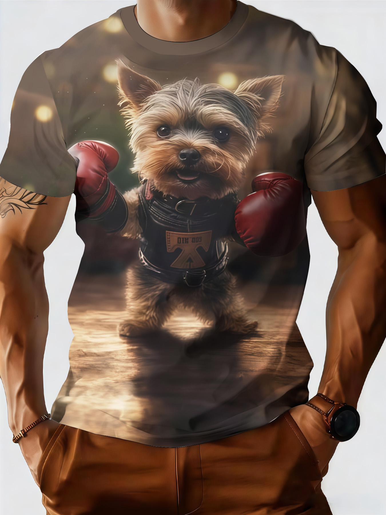 Summer New Men's O-neck T-shir - 3D Printing Yorkshire recensie en prijs
