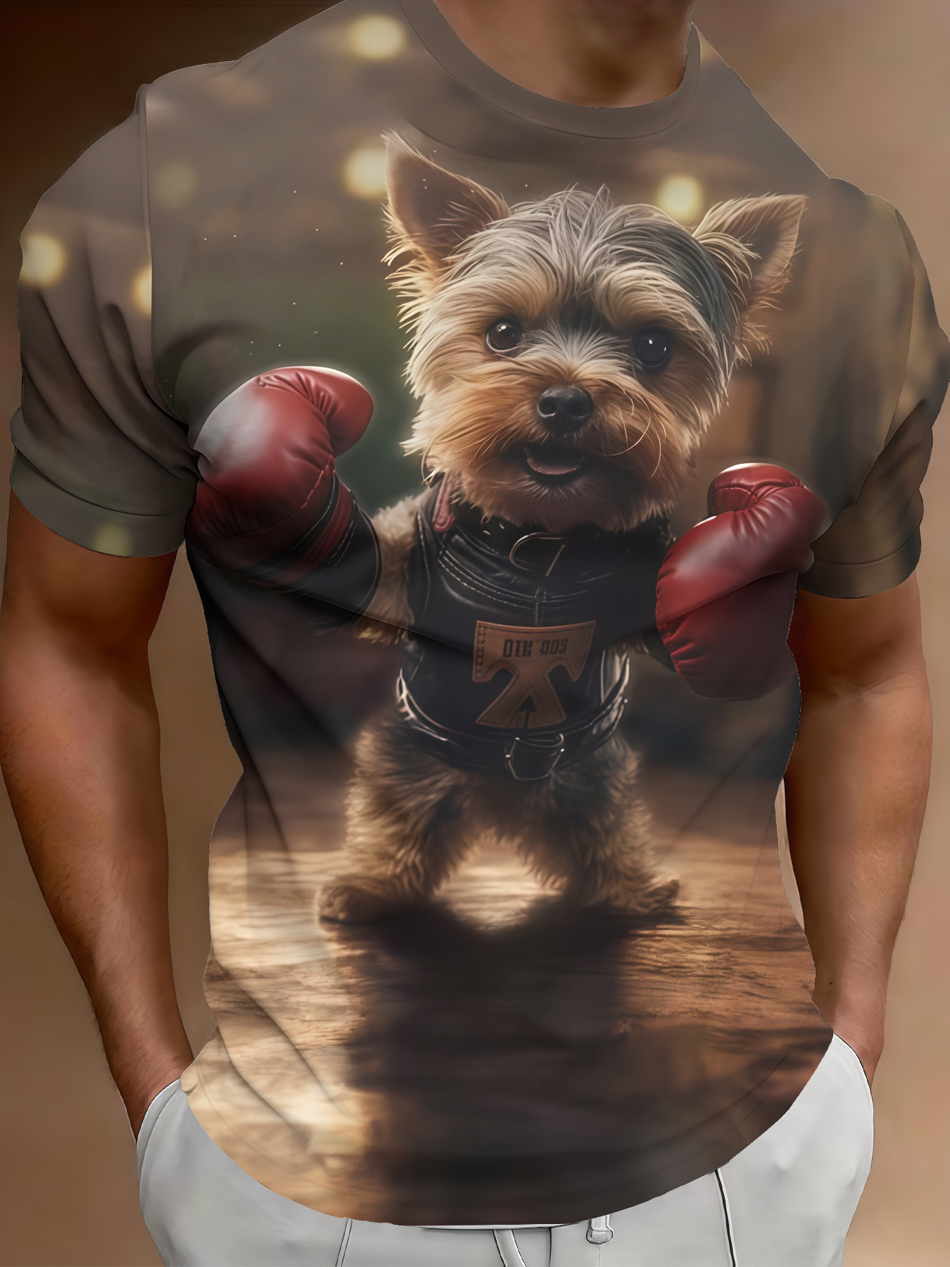 Summer New Men's O-neck T-shir - 3D Printing Yorkshire recensie en prijs