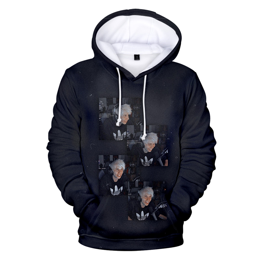 Rubius Hoodie Unisex Long Slee - 3D Printing Youtubers recensie en prijs