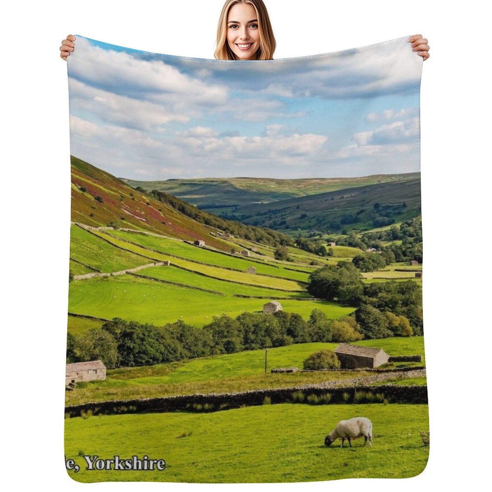 Yorkshire Dales Throw Blanket  - 3D Printing Yorkshire recensie en prijs