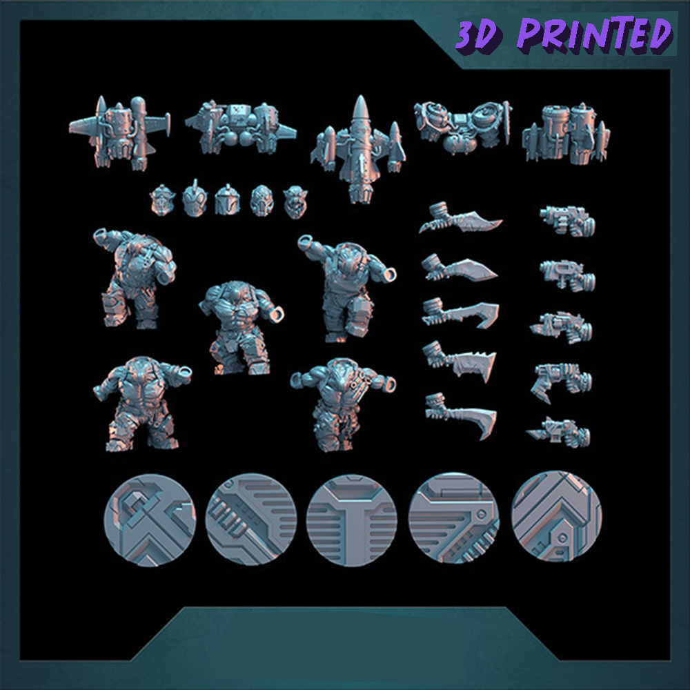 Rocket Orcs  Armour Miniature, - 3D Printing Jobs recensie en prijs