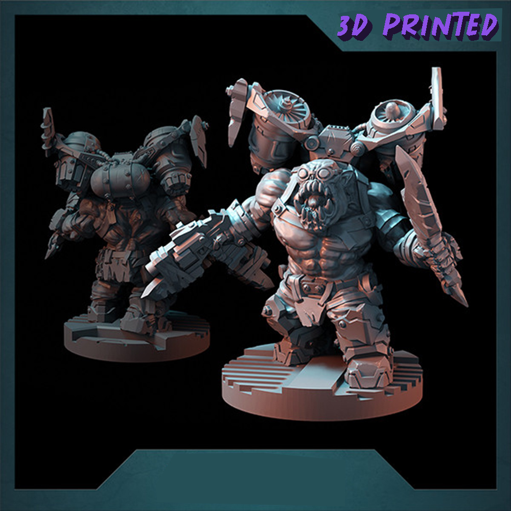 Rocket Orcs  Armour Miniature, - 3D Printing Jobs recensie en prijs