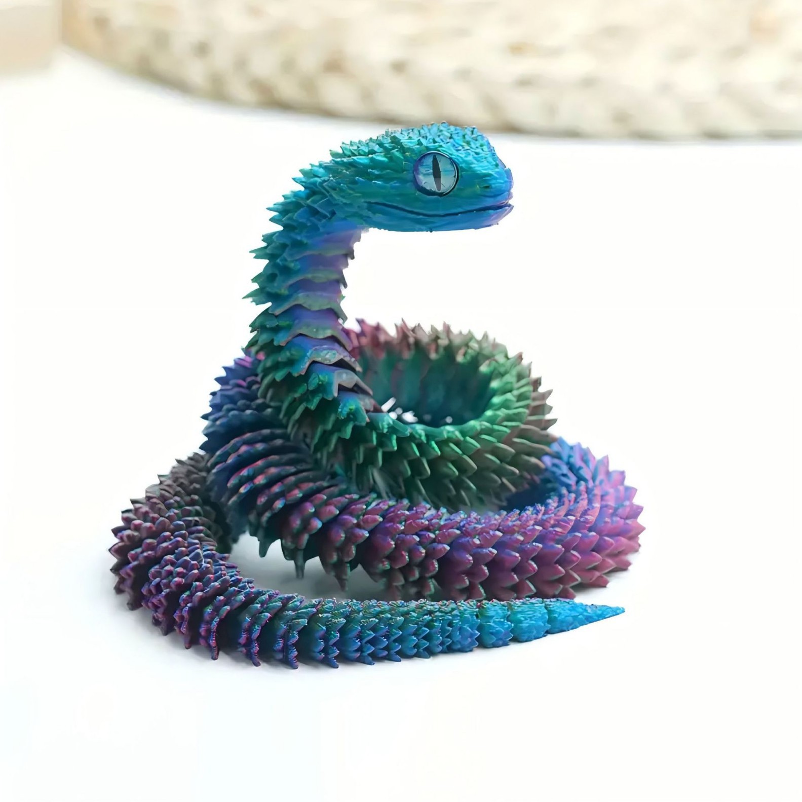 3D Printed Snake Decoration Co - 3D Printing Room recensie en prijs