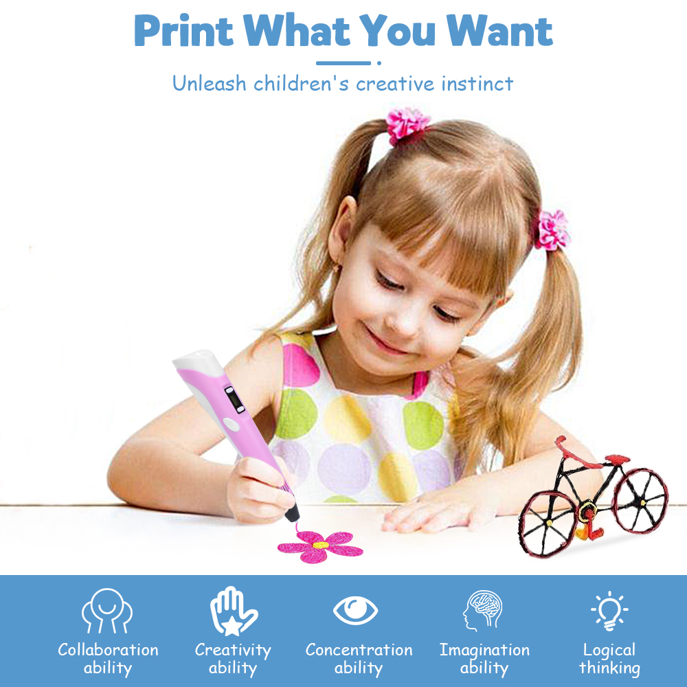 DIY 3D Printing Pen with 5V US - 3D Printing Pen For Kids recensie en prijs