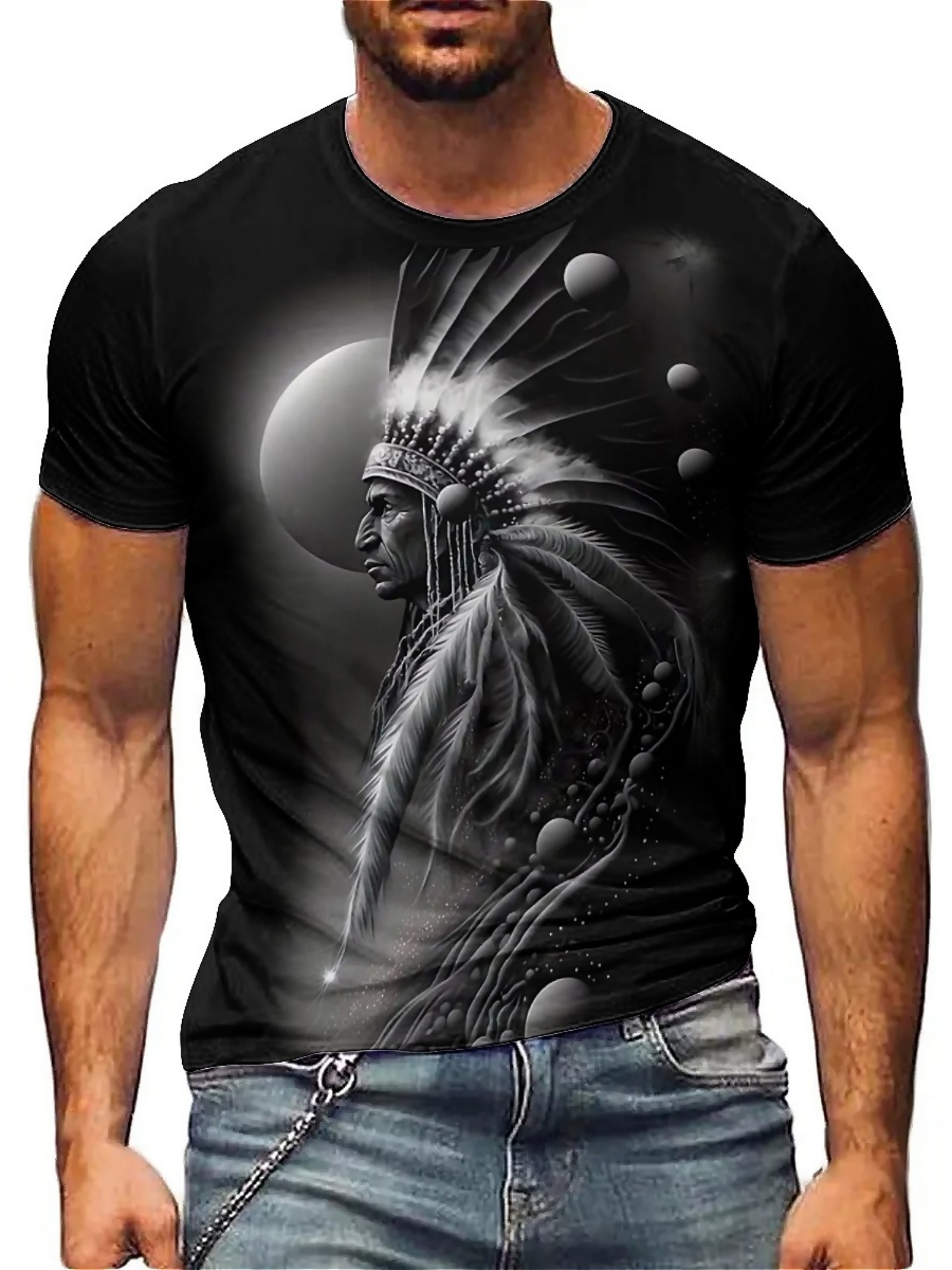 Men's 3D Printed Tribal Chieft - 3D Printing Designing recensie en prijs