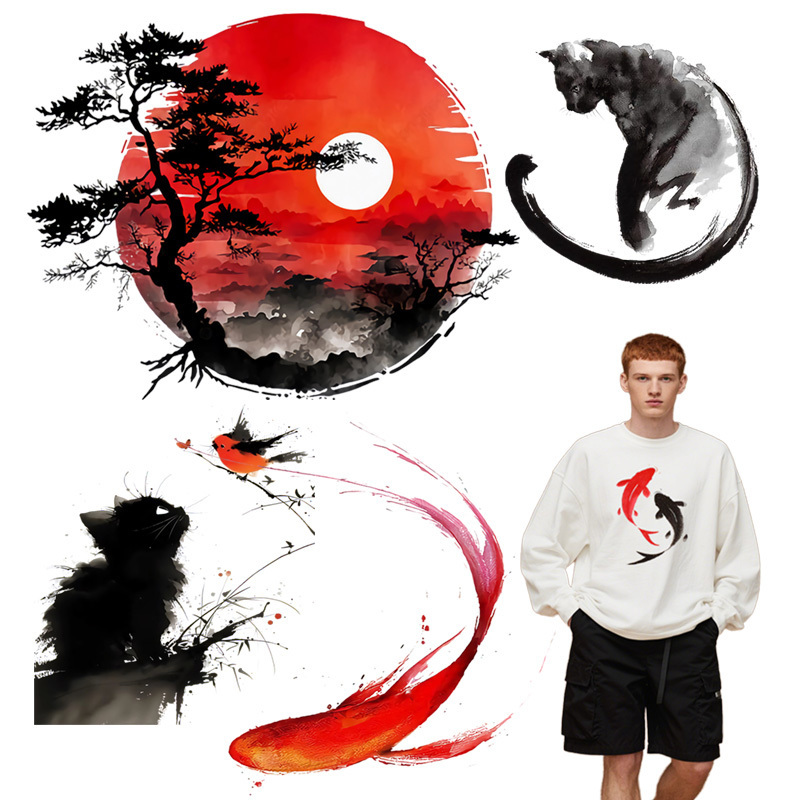 Ink, flower, bird, fish, heat  - 3D Printing Vinyl recensie en prijs