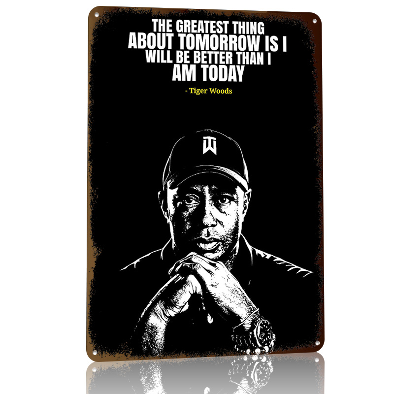 Tiger Woods Inspirational Quot - 3D Printing Quote recensie en prijs