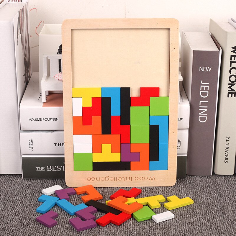 New 1 Set Wooden Blocks Puzzle - 3D Printing Lego recensie en prijs
