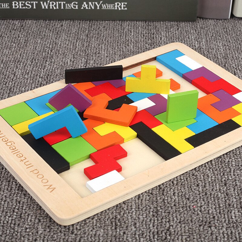New 1 Set Wooden Blocks Puzzle - 3D Printing Lego recensie en prijs