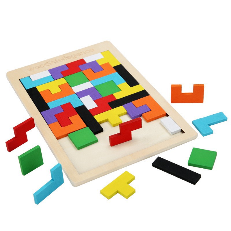 New 1 Set Wooden Blocks Puzzle - 3D Printing Lego recensie en prijs
