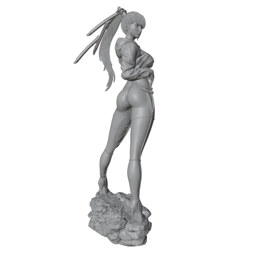 75/100/120/150mm Sexy Girl Res - 3D Printing Jobs recensie en prijs