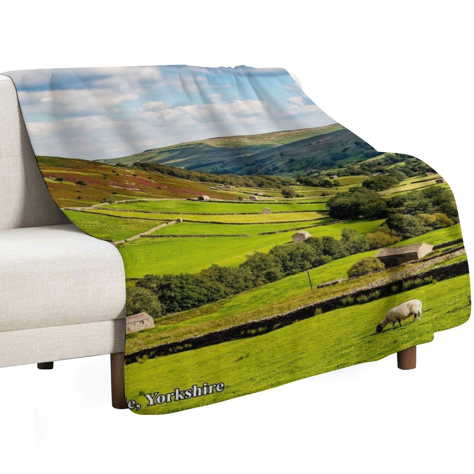 Yorkshire Dales Throw Blanket  - 3D Printing Yorkshire recensie en prijs