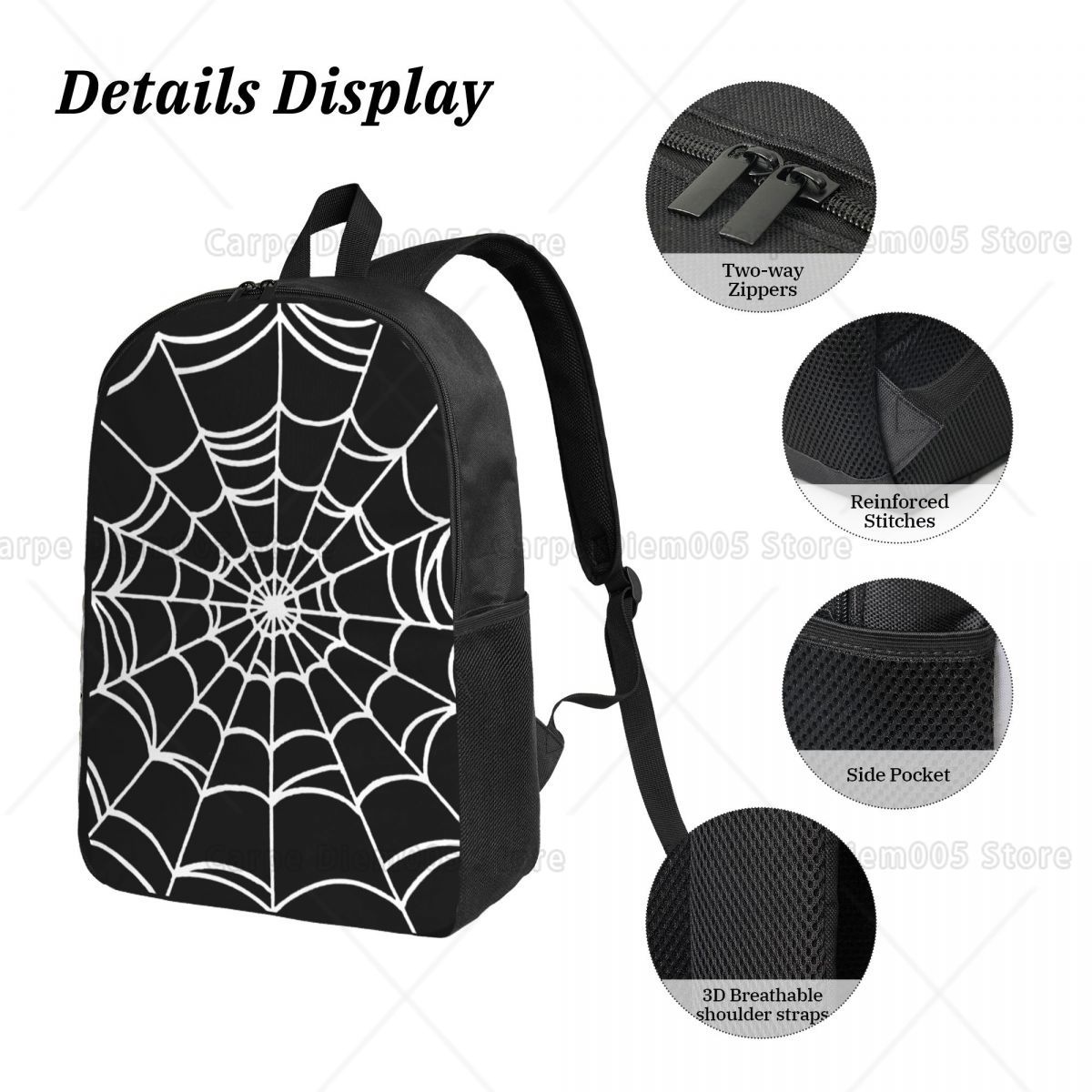 Black Web Spider Prints Backpa - 3D Printing Pen For Kids recensie en prijs