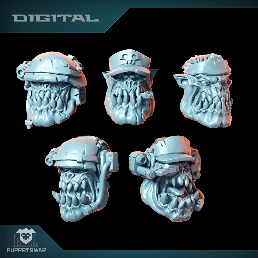 Orc Ultimate Badasses Squad, G - 3D Printing Jobs recensie en prijs