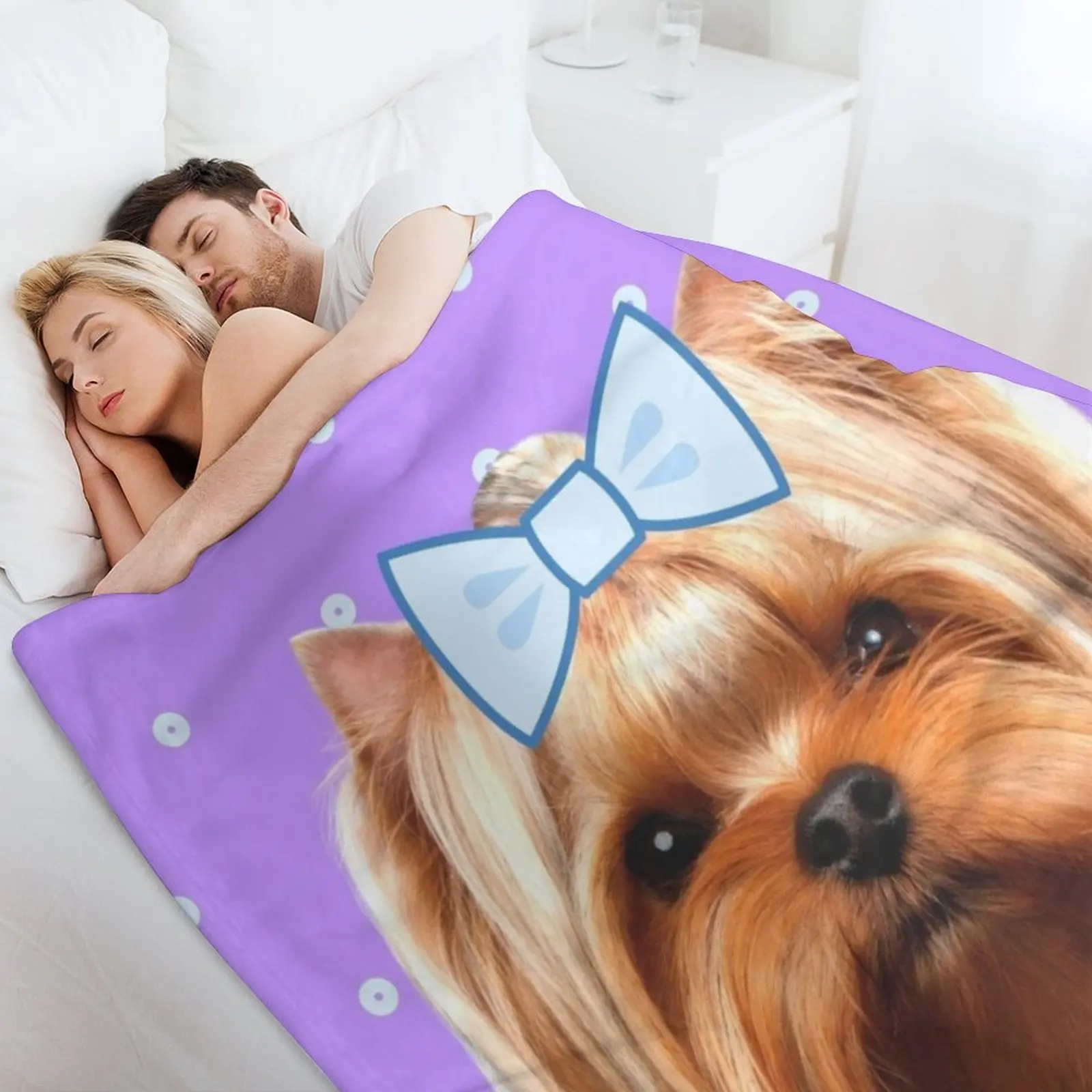 Cute purple yorkshire Throw Bl - 3D Printing Yorkshire recensie en prijs