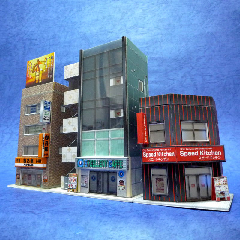 1:150 N-Scale Japanese Buildin - 3D Printing Lego recensie en prijs