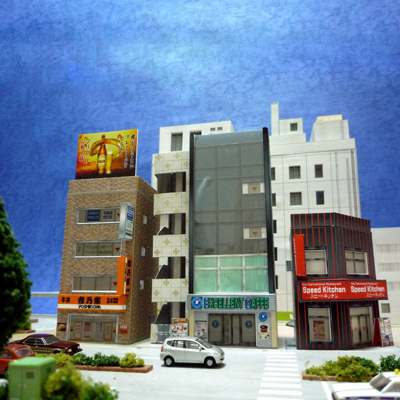 1:150 N-Scale Japanese Buildin - 3D Printing Lego recensie en prijs