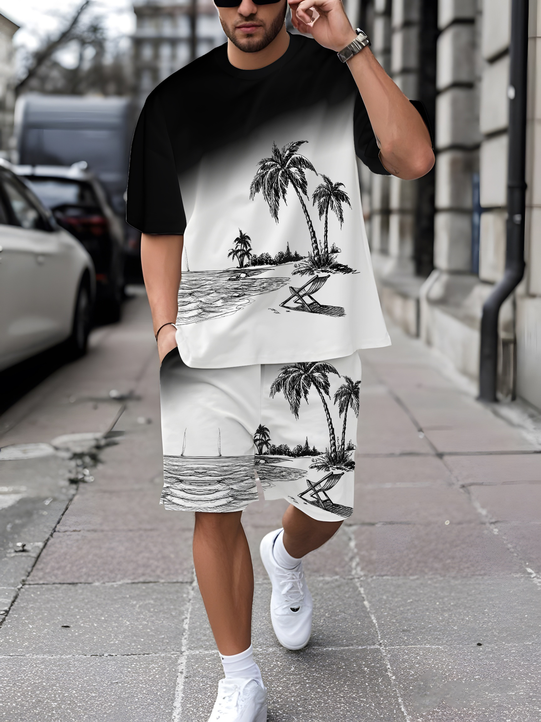2026 Summer New Men's Short-Sl - 3D Printing Designing recensie en prijs