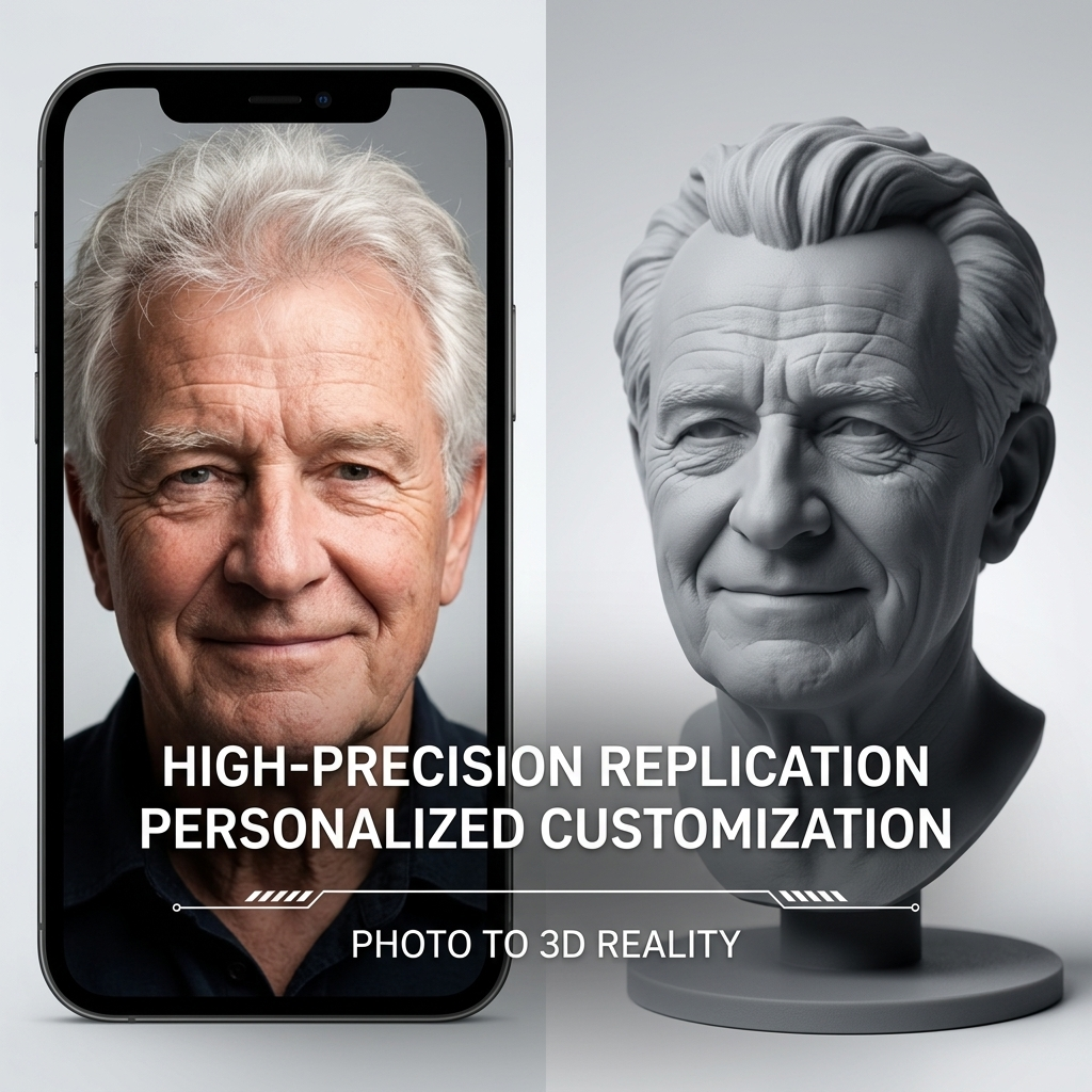 Personalized 3D Printed Bust F - 3D Printing Jobs recensie en prijs