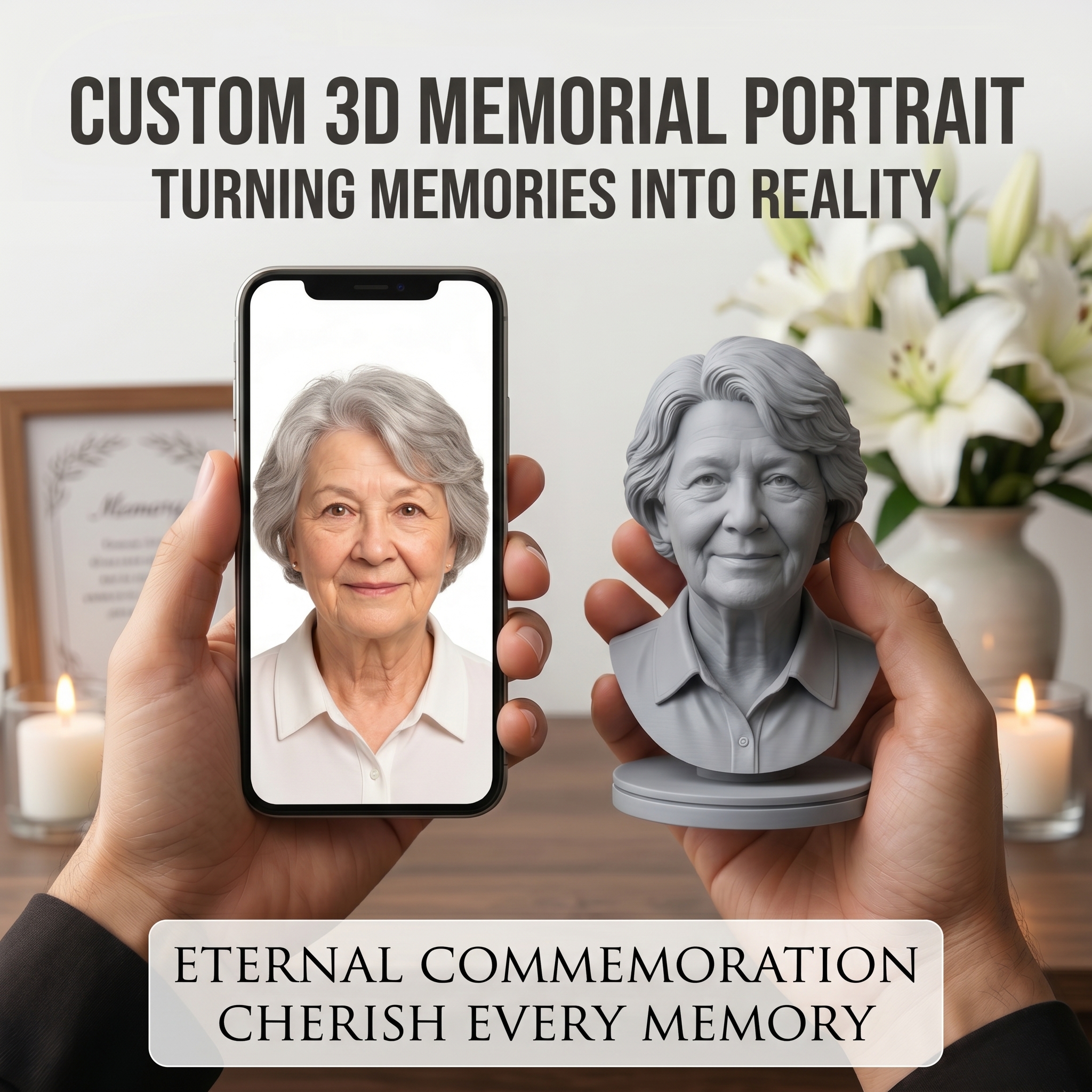 Personalized 3D Printed Bust F - 3D Printing Jobs recensie en prijs