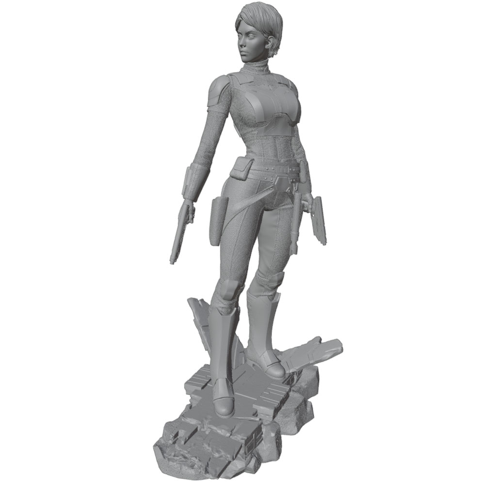 75MM100MM120MM150MM Female War - 3D Printing Jobs recensie en prijs