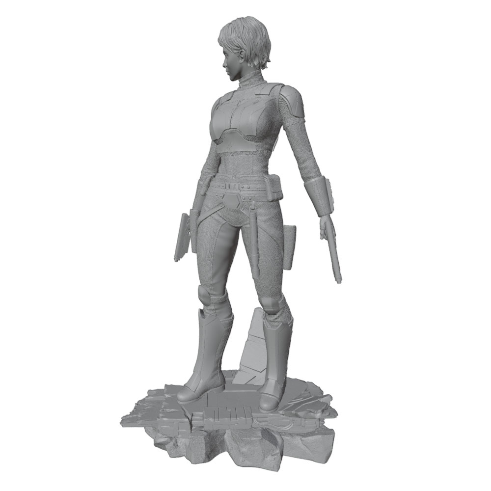 75MM100MM120MM150MM Female War - 3D Printing Jobs recensie en prijs