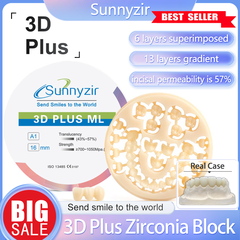 Sunnyzir A1-A4 Zirconia Block  - 3D Printing Lego recensie en prijs
