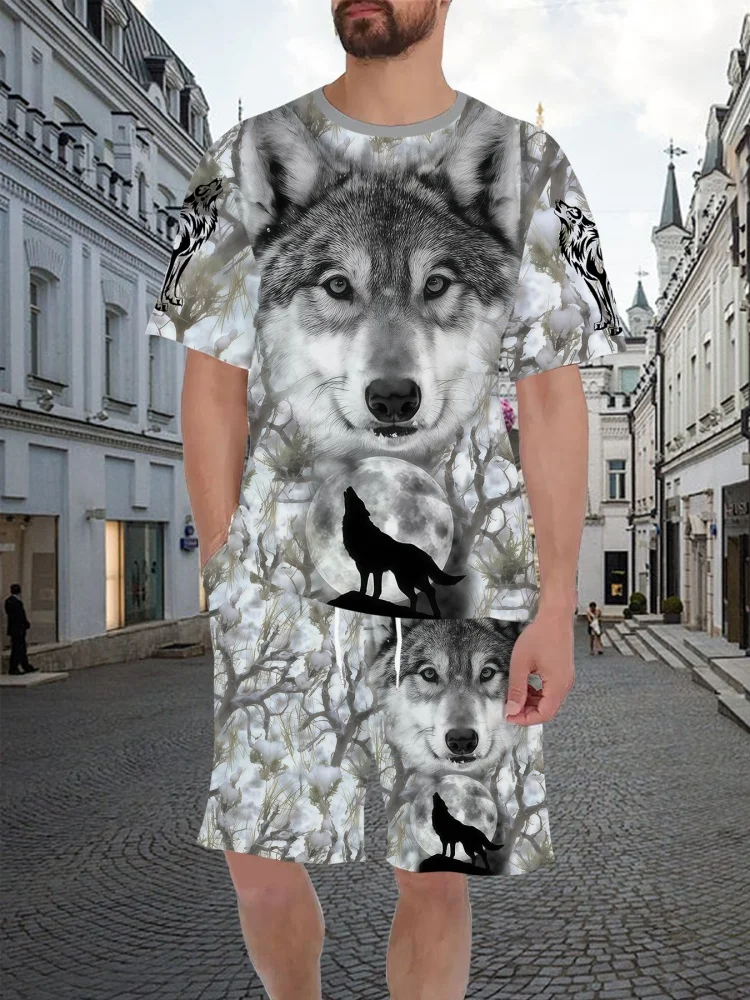 Summer New Men's O-neck T-shir - 3D Printing Designing recensie en prijs