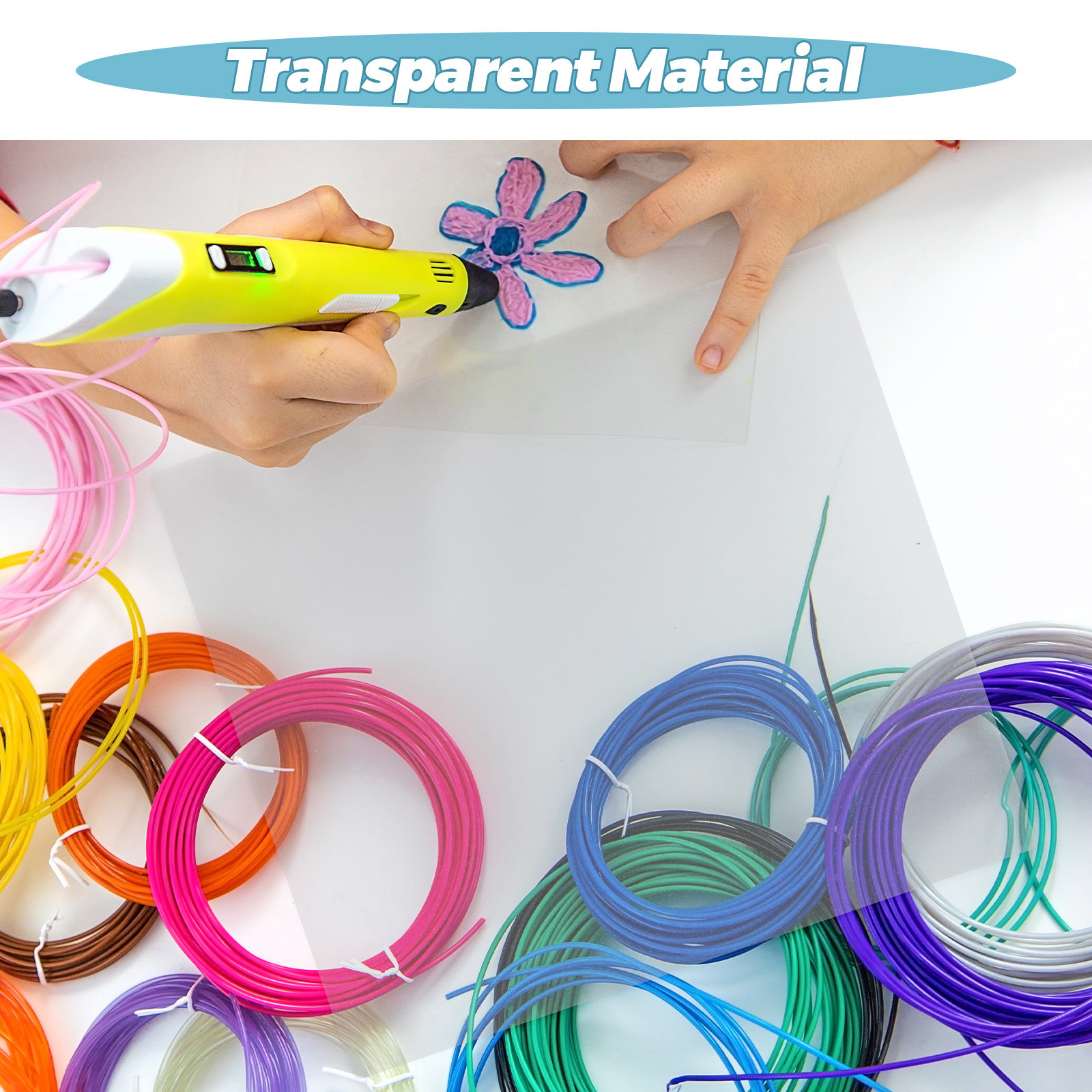 12Pcs Transparent 3D Drawing M - 3D Printing Templates Free recensie en prijs