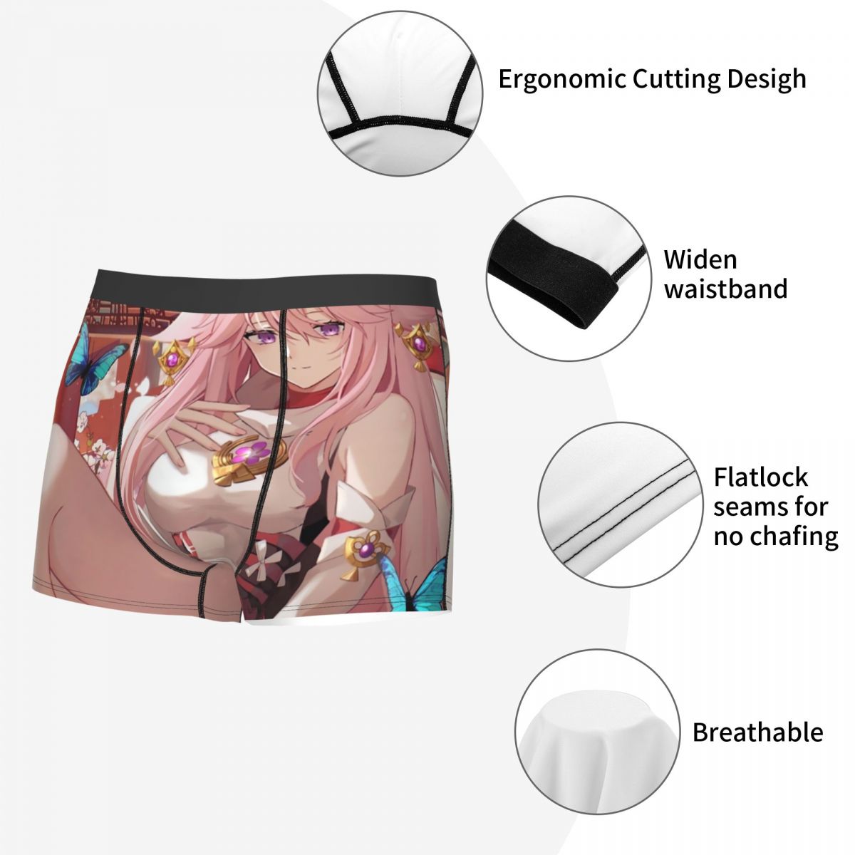 Genshin Impact Yae Miko Boxer  - 3D Printing Games Free recensie en prijs