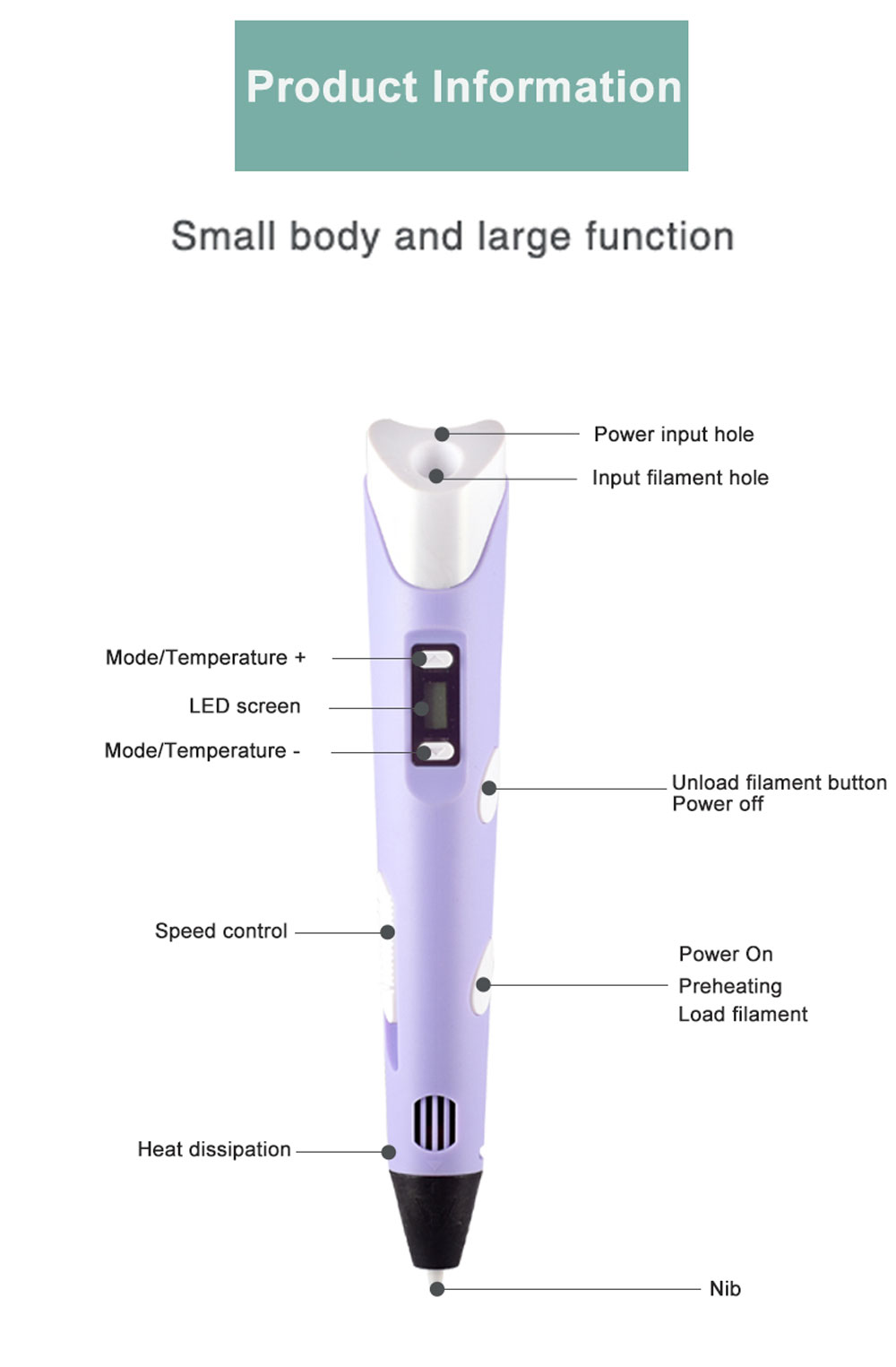 3D Printing Pen PLA Filament 3 - 3D Printing Pen For Kids recensie en prijs