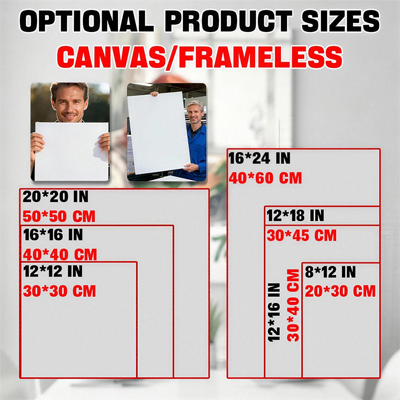 Personalized Custom Canvas Wal - 3D Printing Room recensie en prijs
