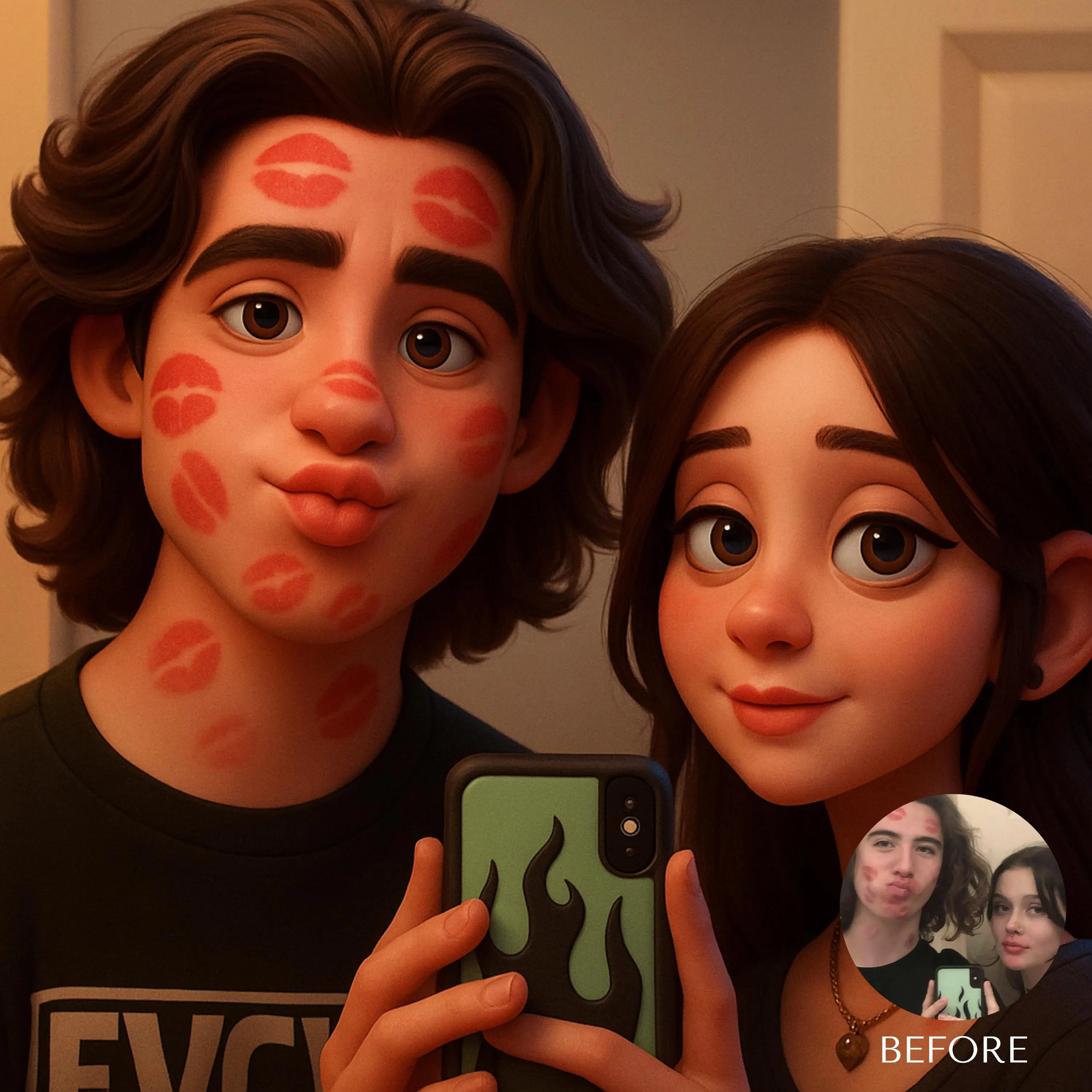 Custom 3D Cartoon Style Portra - 3D Printing Room recensie en prijs