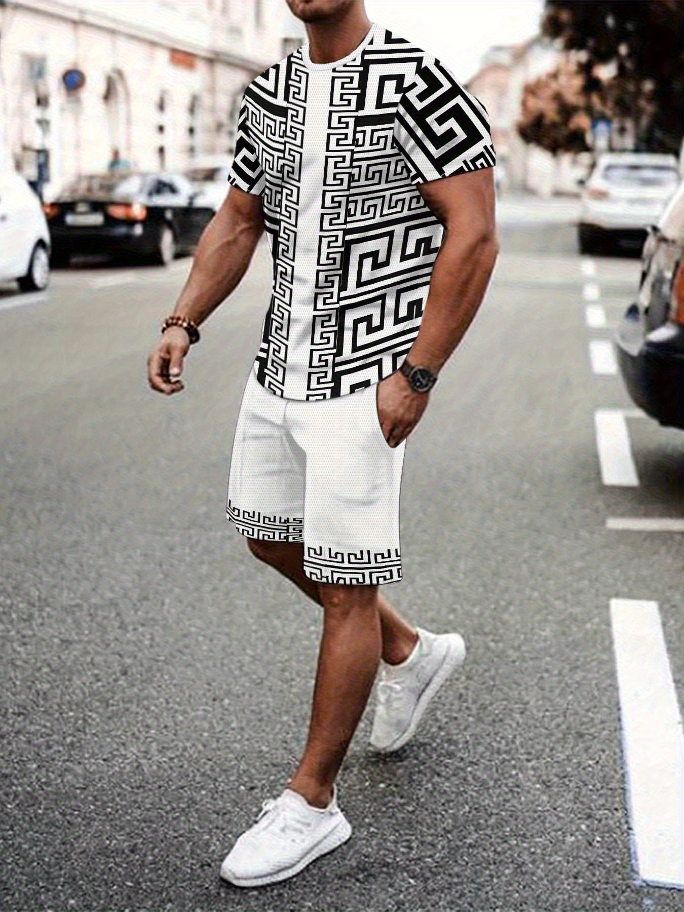 New Plus Size Men's T-shirt An - 3D Printing Custom recensie en prijs