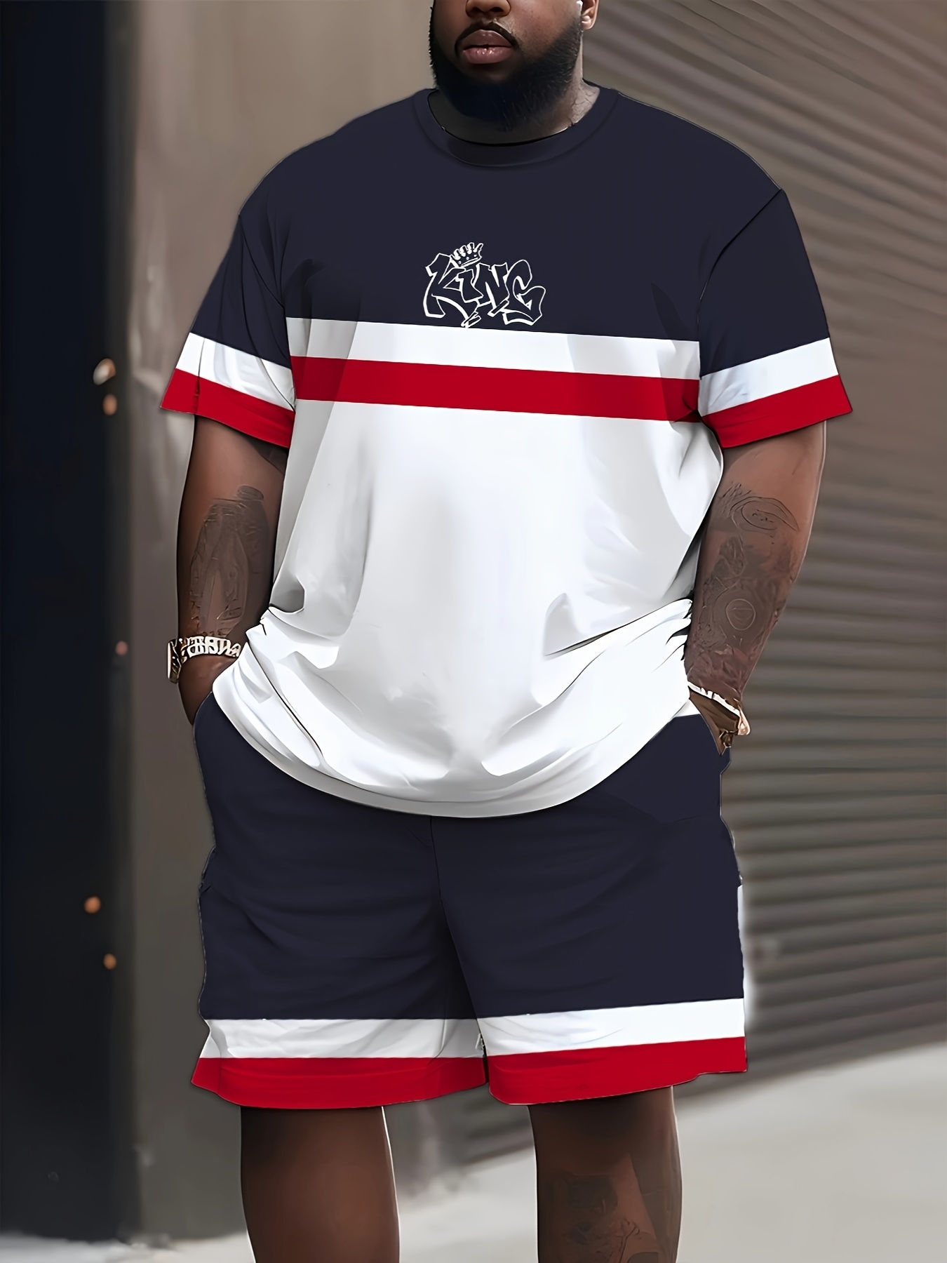 New Plus Size Men's T-shirt An - 3D Printing Custom recensie en prijs