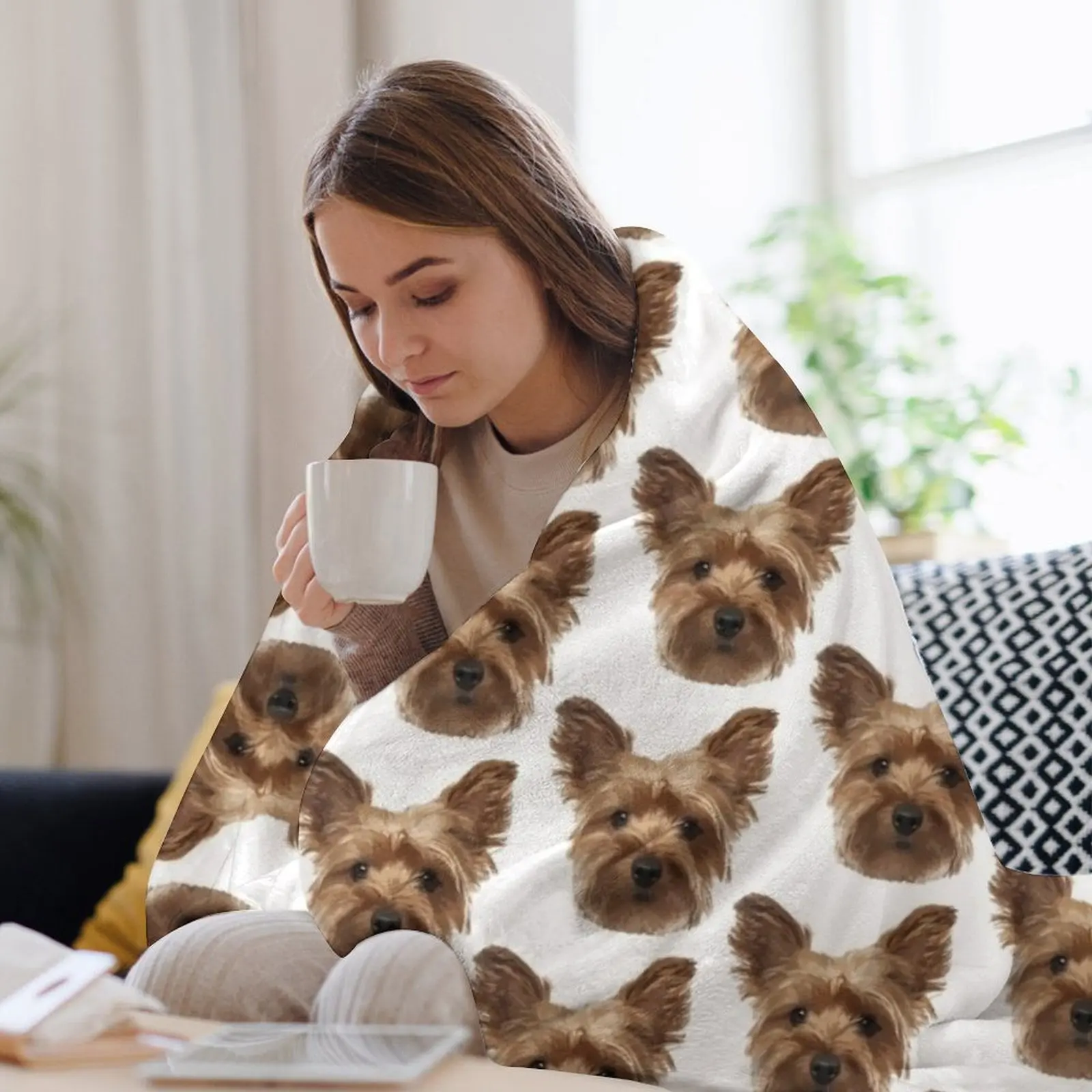Yorkshire Terrier Throw Blanke - 3D Printing Yorkshire recensie en prijs
