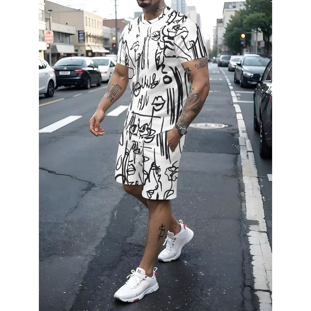 2026 Summer Men's Clothing Let - 3D Printing Custom recensie en prijs