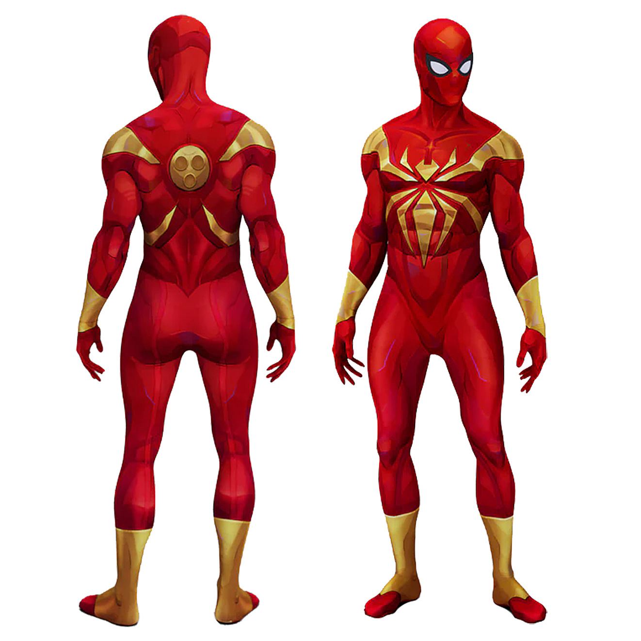 Iron Spiderman Cosplay Gold Ir - 3D Printing Games Free recensie en prijs