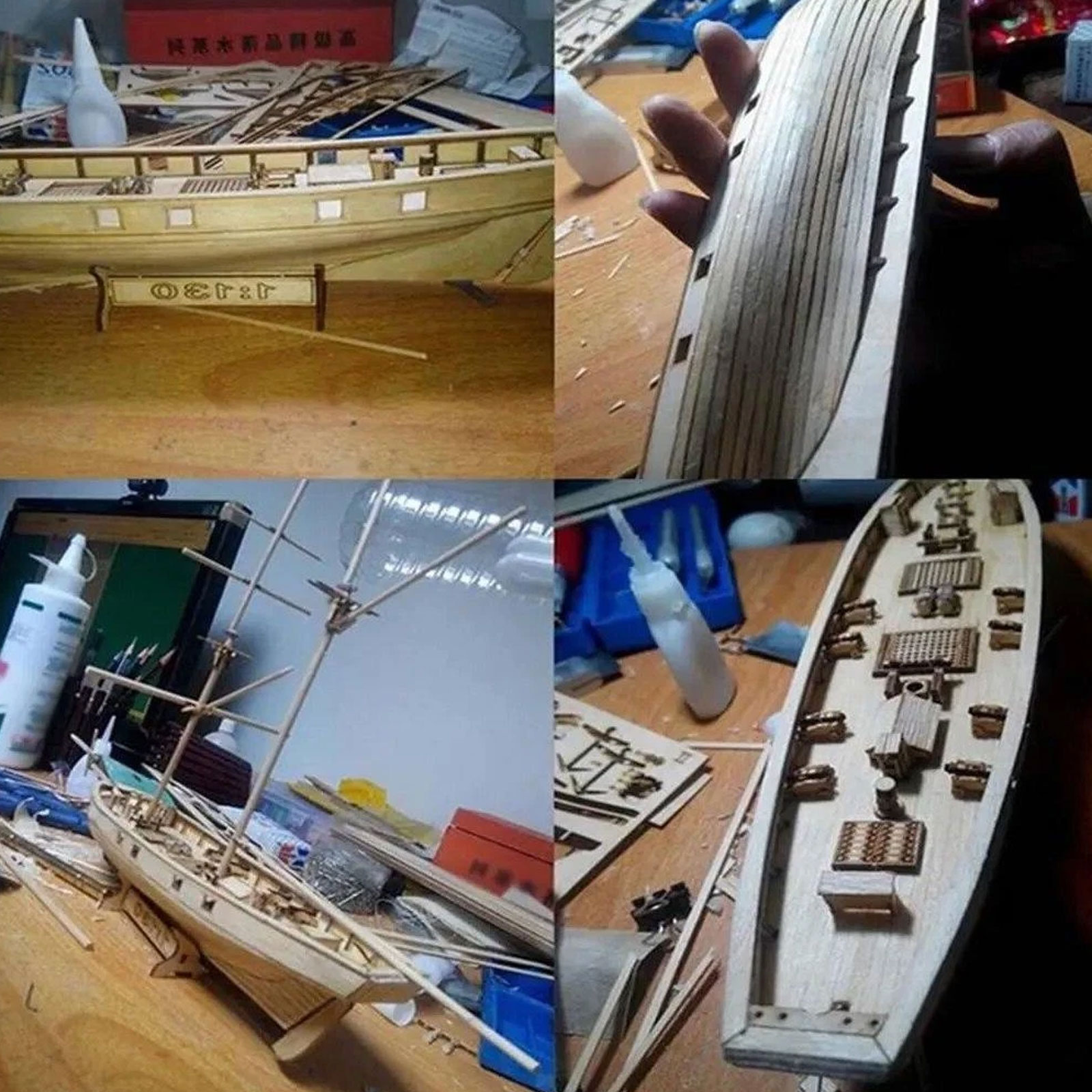 【Halcon Sailboat Wooden Model  - 3D Printing Lego recensie en prijs